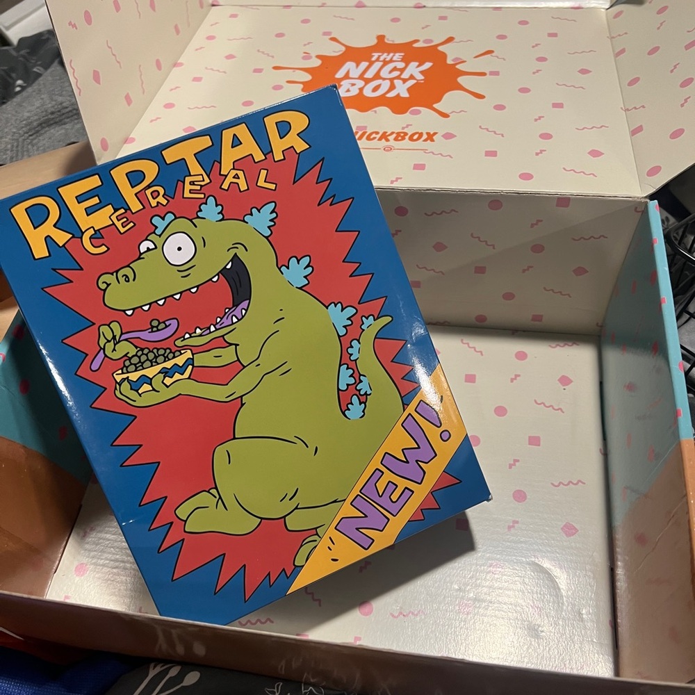 63. The Fall 2021 Nick Box to Feature Reptar Cereal Bowl and Spoon Set